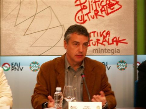 Argazkia: Iigo Urkulluren hitzaldia