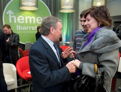 Argazkia: Topaketa giroa izan zan